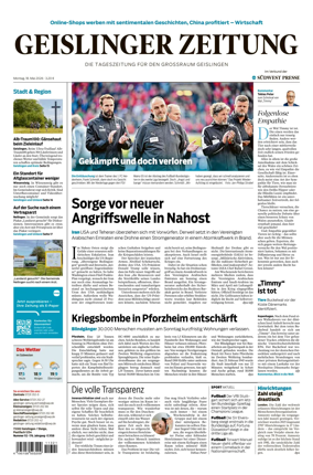 Cover of Geislinger Zeitung