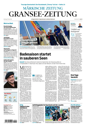 Cover of Gransee-Zeitung