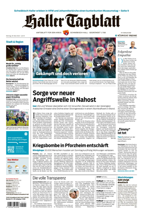 Cover of Haller Tagblatt