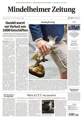 Cover of Mindelheimer Zeitung