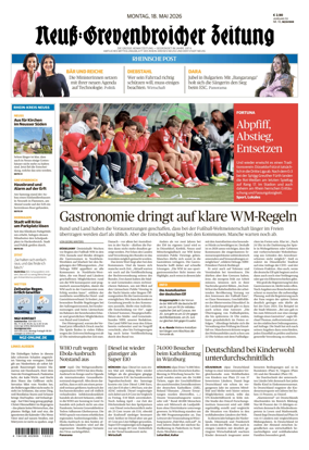 Cover of Neuss-Grevenbroicher Zeitung Neuss
