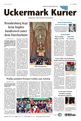 Cover of Prenzlauer Zeitung