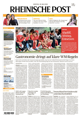 Cover of Rheinische Post Duisburg