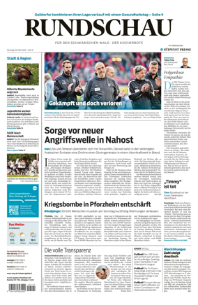 Cover of Rundschau fur den Schwabischen Wald – Der Kocherbote