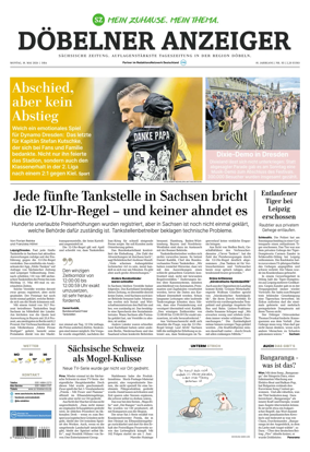 Cover of Sachsische Zeitung (Dobeln)