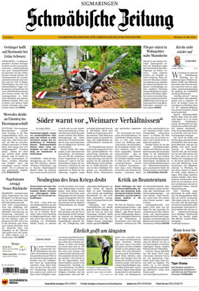 Cover of Schwabische Zeitung (Sigmaringen)