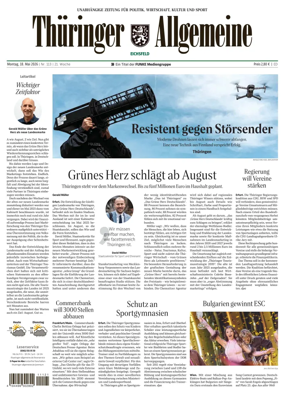 Cover of Thuringer Allgemeine (Eichsfeld)