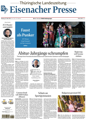 Cover of Thuringische Landeszeitung (Eisenach)