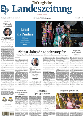 Cover of Thuringische Landeszeitung (Unstrut-Hainich-Kreis)