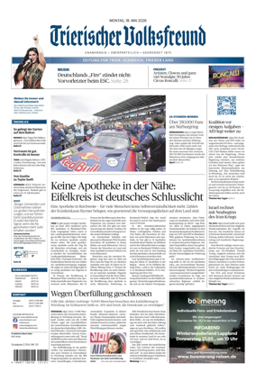 Cover of Trierischer Volksfreund