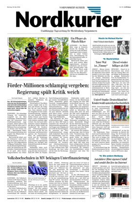 Cover of Vorpommern Kurier (Jarmen Loitz)