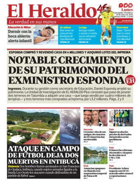 Cover of Diario El Heraldo