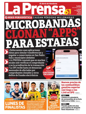 Cover of Diario La Prensa