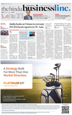 Cover of BusinessLine (Kolkata)