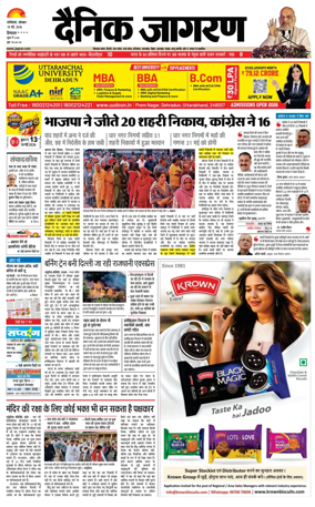 Cover of Dainik Jagran - Mandi