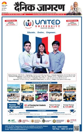 Cover of Dainik Jagran - Varanasi