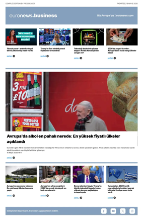 Cover of Euronews Business (Turkish) Compiled Editions