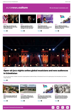 Cover of Euronews Culture and Sport Compiled Edition