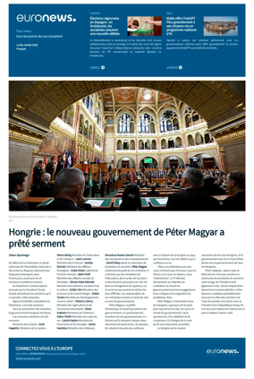 Cover of EuroNews (French Edition)