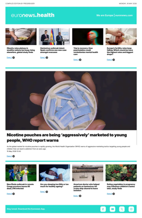 Cover of Euronews Health (English) Compiled Edition