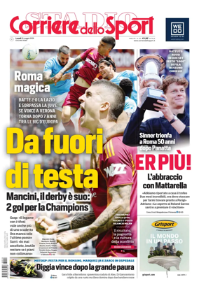 Cover of Corriere dello Sport (Roma)
