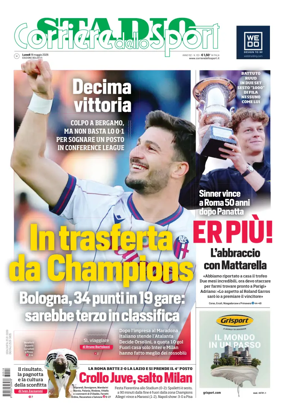 Cover of Corriere dello Sport Stadio (Bologna)