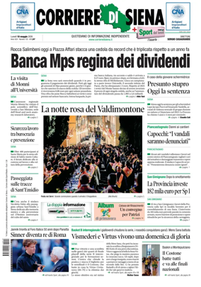 Cover of Corriere di Siena