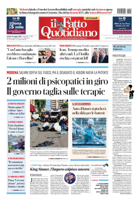 Cover of Il Fatto Quotidiano