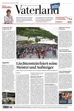 Cover of Liechtensteiner Vaterland