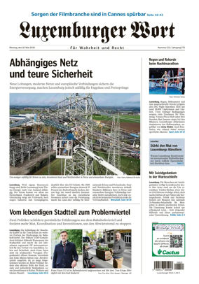 Cover of Luxemburger Wort