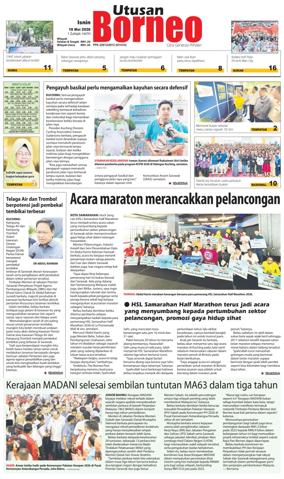 Cover of Utusan Borneo (Sarawak)