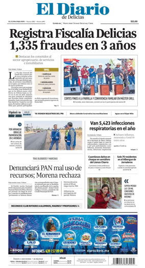 Cover of El Diario de Delicias