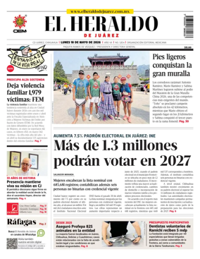 Cover of El Heraldo de Juarez