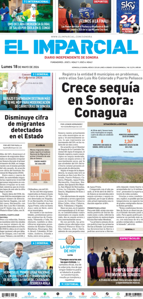 Cover of El Imparcial