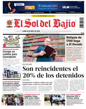 Cover of El Sol de Bajio