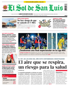 Cover of El Sol de San Luis Potosi