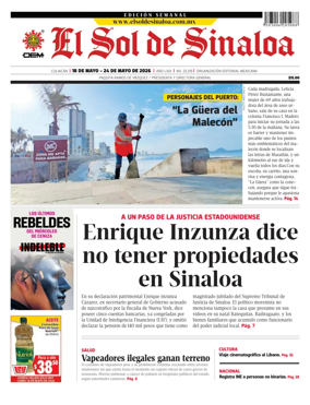 Cover of El Sol de Sinaloa