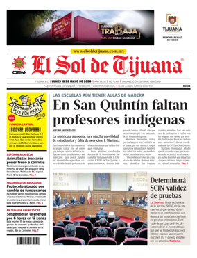 Cover of El Sol de Tijuana