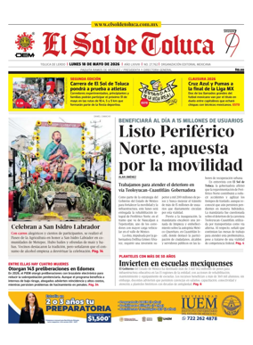 Cover of El Sol de Toluca