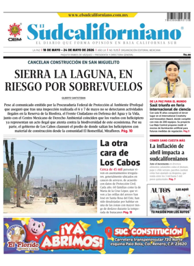Cover of El Sudcaliforniano