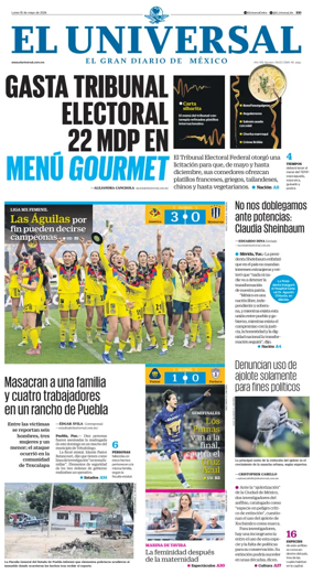 Cover of El Universal