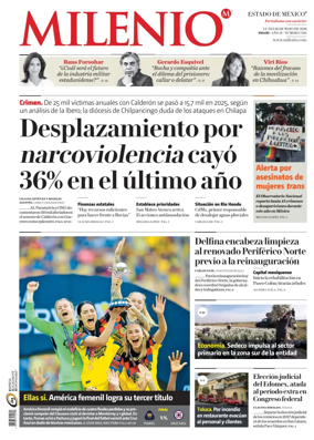 Cover of Milenio Edo de Mexico