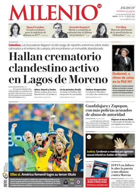 Cover of Milenio Jalisco