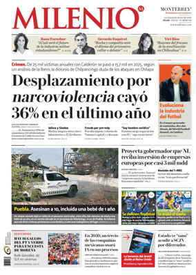 Cover of Milenio Monterrey