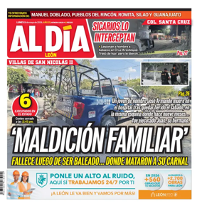 Cover of Periodico Al Dia (Leon)