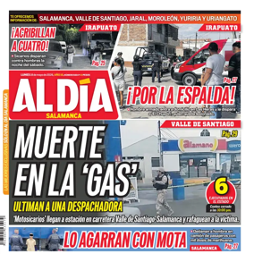 Cover of Periodico Al Dia (Salamanca)