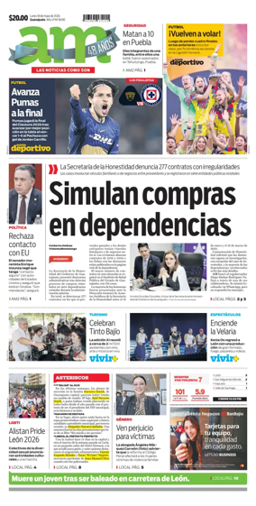 Cover of Periodico AM (Leon)