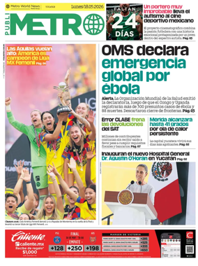 Cover of Publimetro Merida