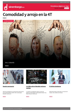 Cover of Sin Embargo Opinion