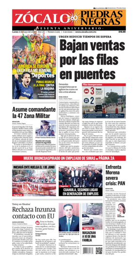 Cover of Zocalo Piedras Negras